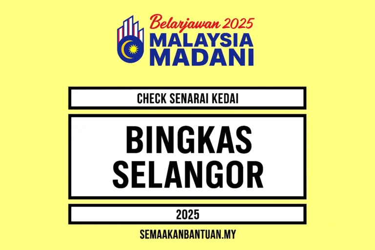 Permohonan Baru BINGKAS Selangor (PDF 2024)