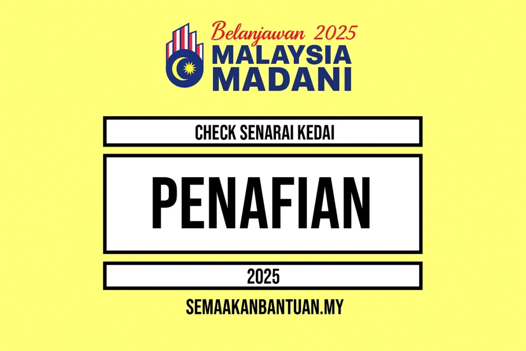 Penafian – Semakaaan Bantuan