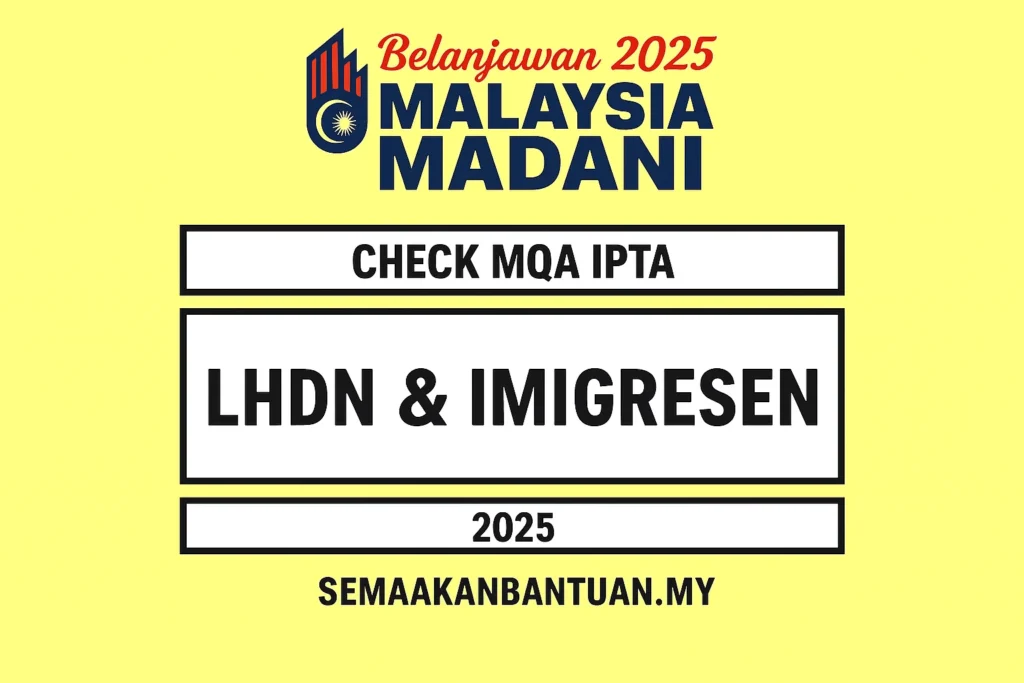 SEMAKAN STATUS PERJALANAN (LHDN & IMIGRESEN)