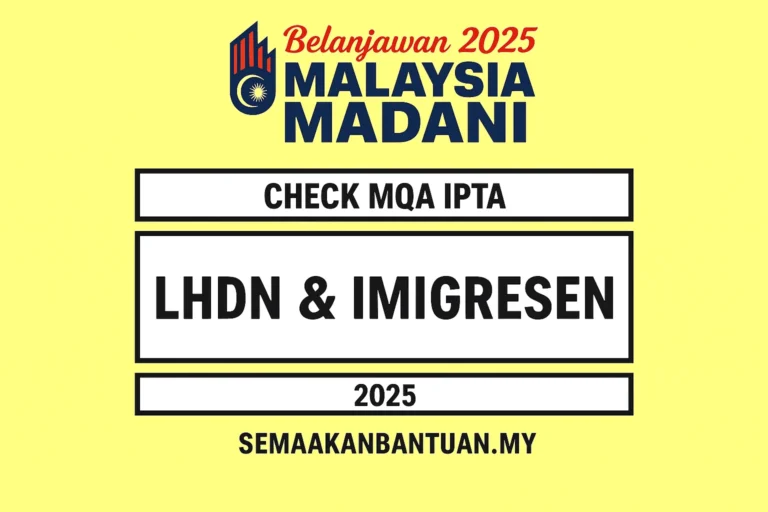SEMAKAN STATUS PERJALANAN (LHDN & IMIGRESEN)