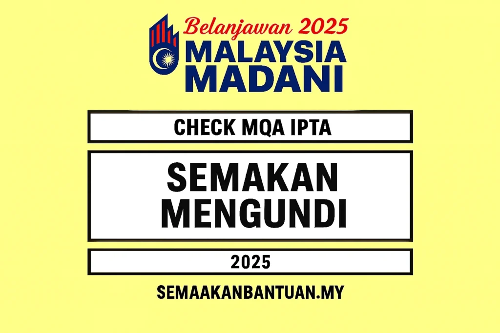 SEMAKAN MENGUNDI (DAFTAR PEMILIH)