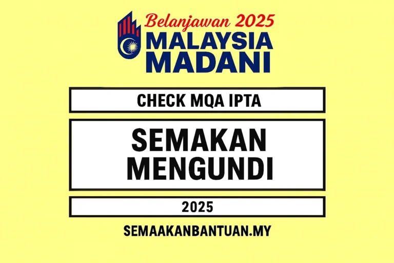SEMAKAN MENGUNDI (DAFTAR PEMILIH)